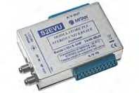 ANALOGICI CON INGRESSO E USCITA SCART PASSANTE MS2EVU S2EVU Modulatore Stereo I/III+S/U 90dBµV