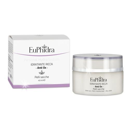 Euphidra crema idratante Anti-ox 918544089 700 PUNTI 320 PUNTI + 6,00 Crema idratante antiossidante ricca per pelli secche.