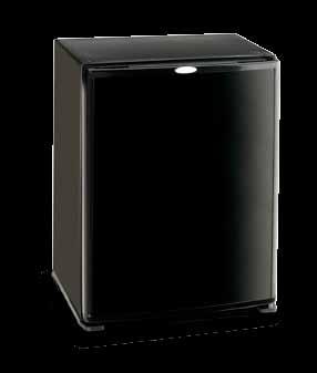 Assorbimento 27 lt da incasso Colore nero Minibar specifico da incasso Minibar dotato di luce interna Termostato