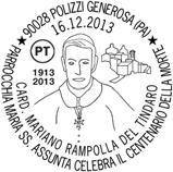 N. 1380 RICHIEDENTE: Parrocchia Maria SS. Assunta Polizzi Generosa SEDE DEL SERVIZIO: Auditorium San Francesco, Piazza S.