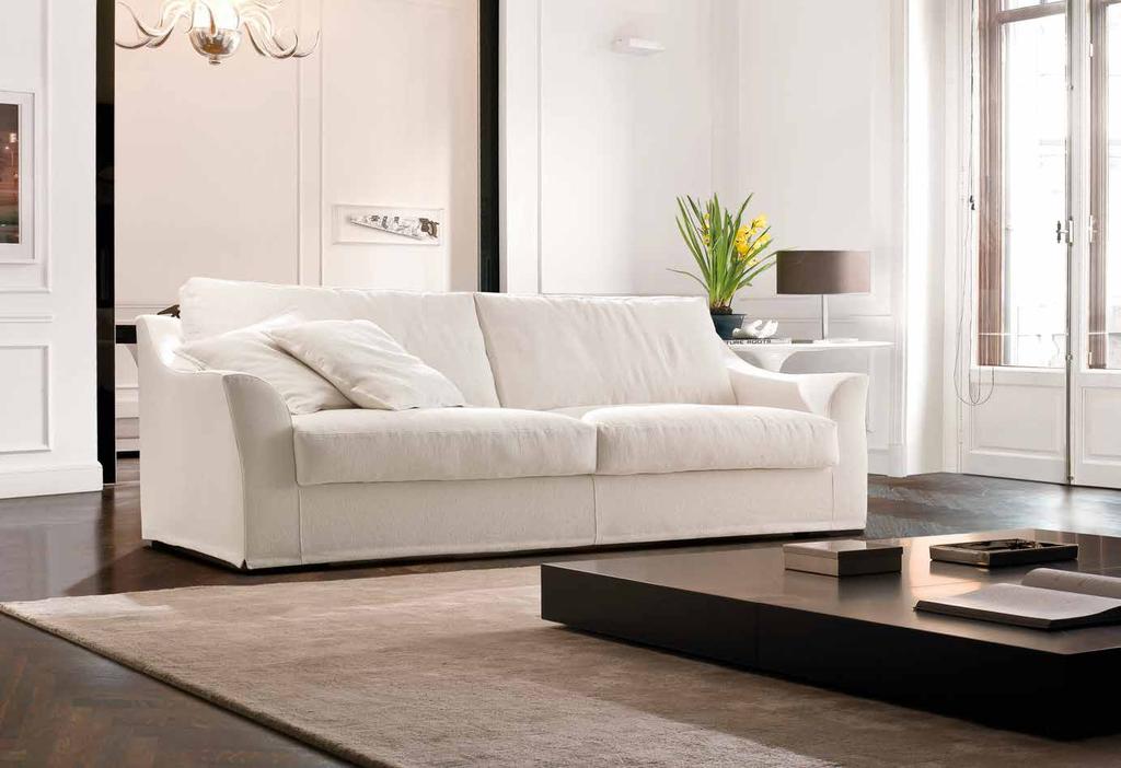 7 7 PASSION essetidesign Grazie alla sua straordinaria comodità Passion è il divano ideale per abbandonarsi in un relax senza confronti.