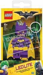 . La serie di portachiavi dedicata al film LEGO Batman Movie 2017 in formato torcia