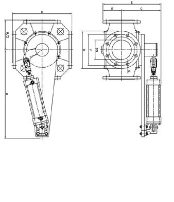 B C E K 100 180 8xØ18 340 170 220 110 280 390 700 125 210 8xØ18 360 180 250 130 300 430 700 150 240 8xØ22