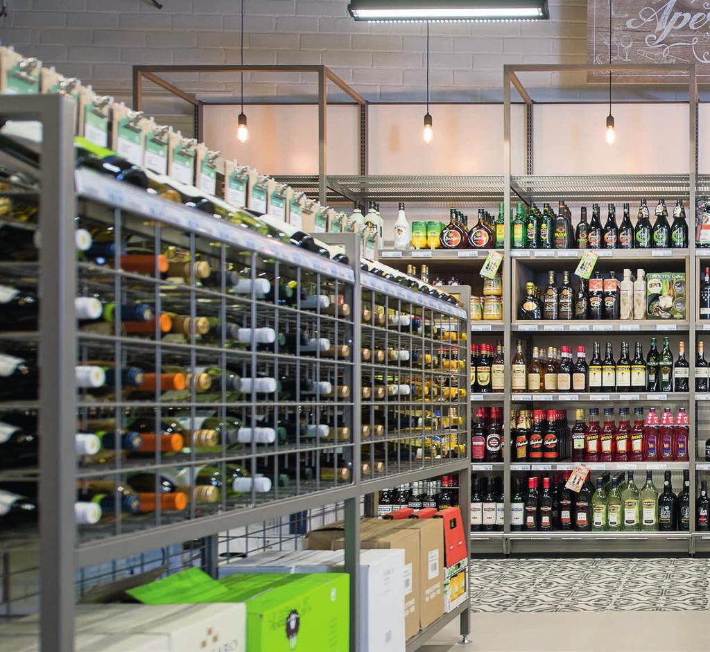 SHOP SOLUTIONS SISTEMA ESPOSITIVO VINO TECH Vino ben presentato prodotti di prima qualità Distinguersi semplicemente dagli altri di selezionare e presentare l assortimento dei prodotti migliora la