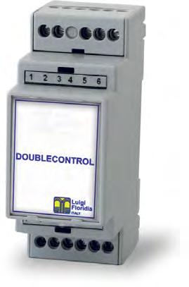 QUADRI ELETTRICI DOUBLECONTROL CENTRALINA PER ALTERNANZA 2 MOTORI ELETTRICI AUTOMATIC SWITCHBOARD FOR 2 ELECTRIC MOTORS 1 100CE0601 DOUBLECONTROL 24 Caratteristiche tecniche Tensione di