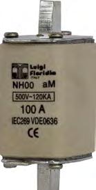 QUADRI ELETTRICI FUSIBILI E BASE PORTAFUSIBILI NH00 FUSIBILI E BASE PORTAFUSIBILI NH00 NH00 FUSES AND FUSE HOLDER N poli N poles 1