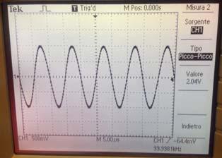 Onda quadra pari Generatore LF + oscilloscopio Si imposta sul