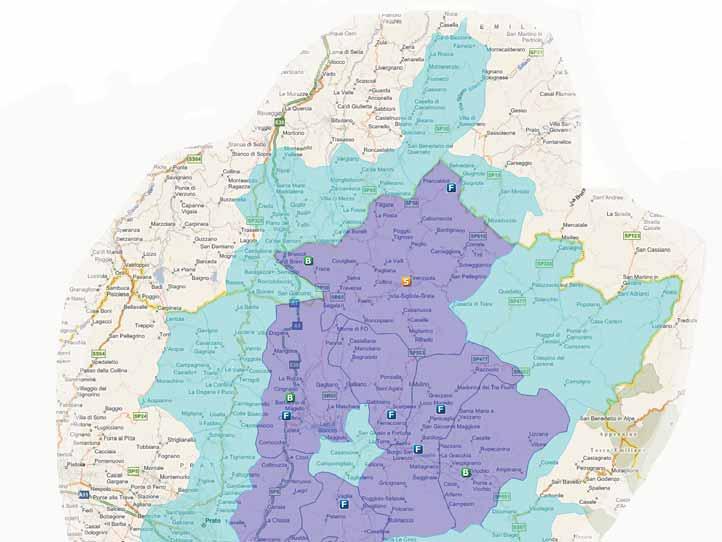 La competenza territoriale La competenza territoriale è stabilita dalle Istruzioni di Vigilanza della Banca d