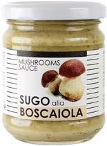 Peso / Wt 190g Codice / Code OD03SU006 SUGO ALLA SALSICCIA Ingredienti caratterizzanti: salsiccia di maiale 41%, polpa di pomodoro, vino Barolo DOCG.