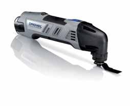 Dremel Multi-Max Con il nuovo Multi-Max, Dremel trasferisce l esperienza tecnica di livello superiore alla categoria di utensili multifunzione oscillanti a batteria.