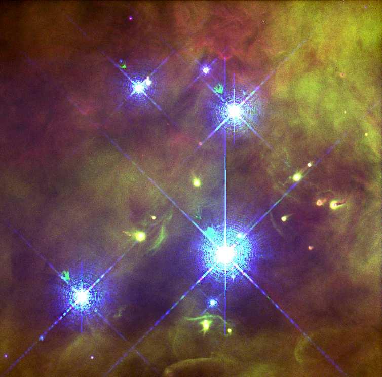 Trapezium, Orion Nebula Astronomia: Stelle 139