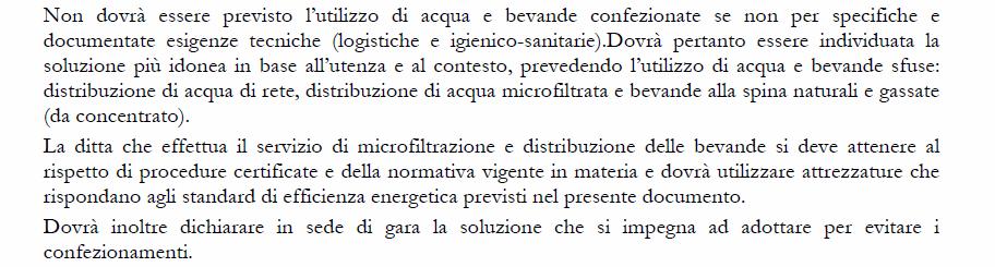 SPECIFICHE TECNICHE DI BASE 11 Centrale Unica Committenza >Le offerte saranno valutate solo ed esclusivamente nei numeri e il PREZZO sarà sempre l ago della bilancia!