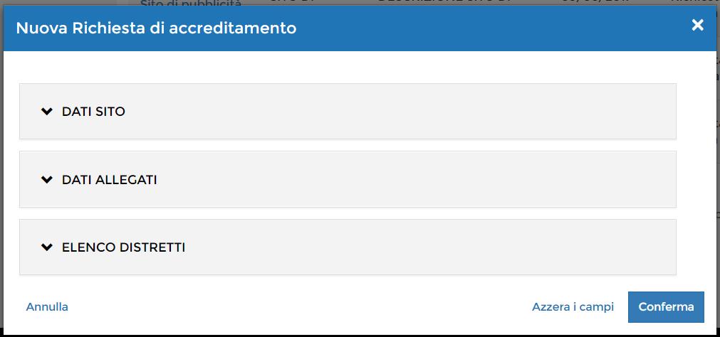 effettuate e in basso il pulsante Nuovo: Premere il pulsante