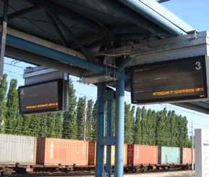 82 Nodi logistici e impianti ferroviari regionali Scali principali 1 Piacenza 2 Interporto di Parma CEPIM 3 Marzaglia (in coordinamento funzionale con lo scalo di Dinazzano) - Non ancora operativo 4