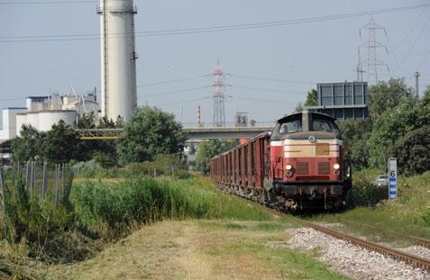 84 Flussi ferroviari in Emilia-Romagna (2002-2012; milioni di