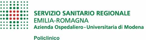 In esecuzione alla determina del Direttore del Servizio Interaziendale Amministrazione del Personale dell Azienda Ospedaliero-Universitaria Policlinico di Modena n. 220 del 16.08.