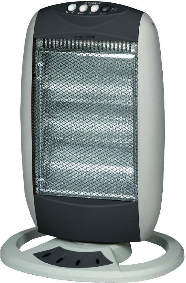 84 FIAMMA Stufa al quarzo Potenza : 400-800 W 2 elementi riscaldanti 2 potenze