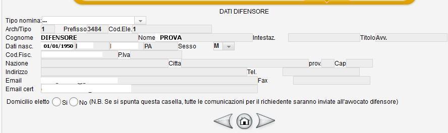 Fig. 9 7. Passo 6: RIEPILOGO RICHIESTA. Controllare i dati inseriti.