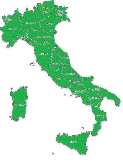 Sardegna (Traghettamento con Toscana) 14. Marche (Traghettamento con Toscana) 15. Campania (Maternage) 16. Veneto (Traghettamento con Lombardia) 17. Abruzzo (istituito con DGR n.1101/2015) 18.