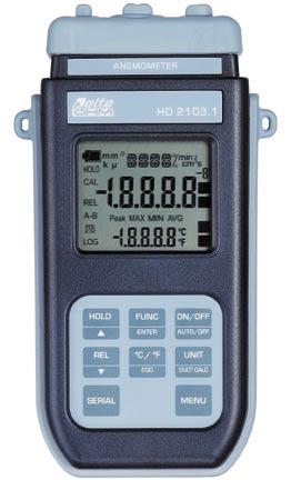 Sonde complete di modulo SICRAM Sonde per la misura della velocità dell aria A filo caldo AP471 S1: Sonda estensibile a fi lo caldo, campo di misura: 0 40m/s.