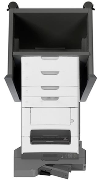 Configurazioni massime supportate 17 Lexmark MX310, MX410 e MX510x Series Stampante con vassoi opzionali e supporto regolabile 35S8502: