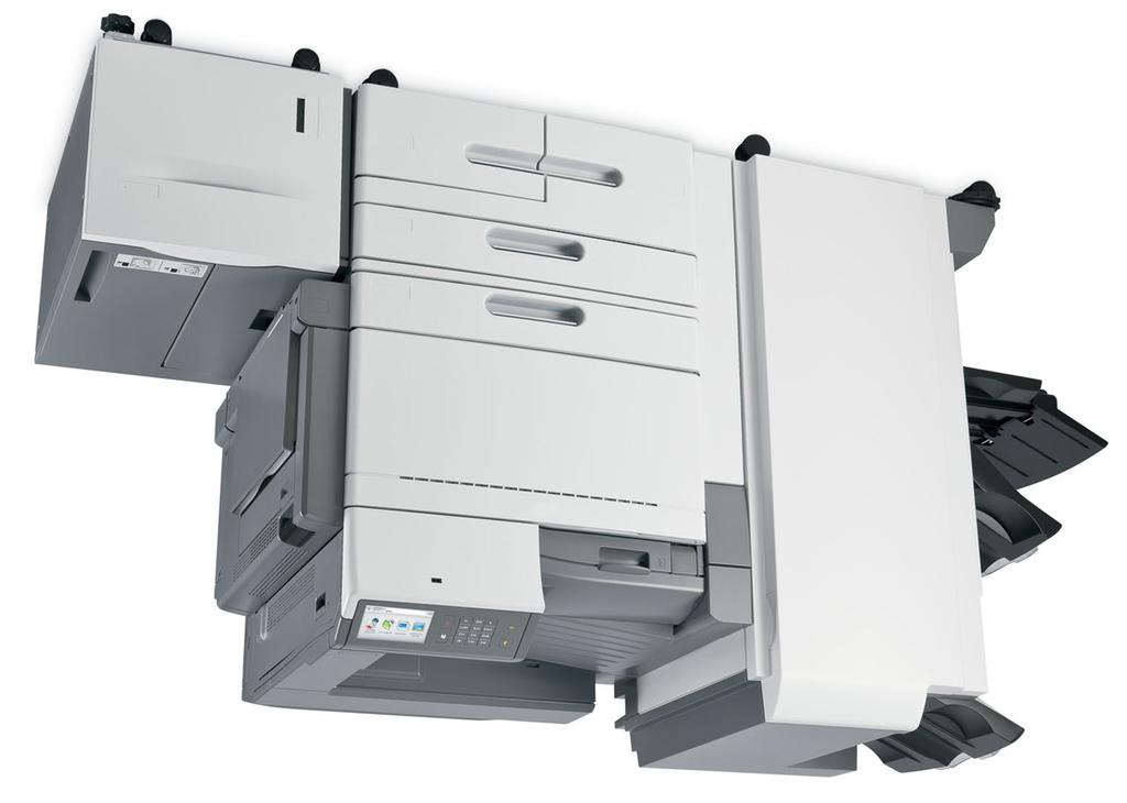 Configurazioni massime supportate 30 Lexmark C950 Series Lexmark C950 con modulo vassoio tandem,