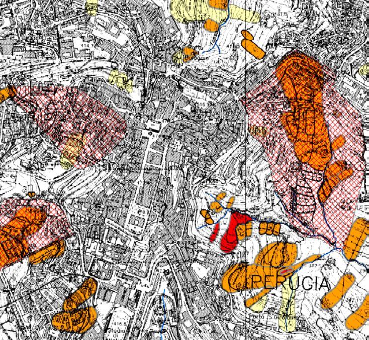 Opere di contenimento, briglie e la definitiva occlusione del deflusso naturale che persiste a quote molto profonde entro una coltre di riporto sostanzialmente permeabile, hanno reso l area, nella