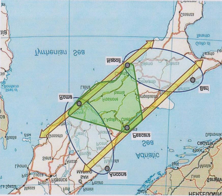 5 - INQUADRAMENTO REGIONALE - IL SISTEMA INTEGRATO DEI TRASPORTI IL SISTEMA INTEGRATO TRASVERSALE (SIT) (Regione Abruzzo - «Studio di fattibilità per l integrazione tra il Corridoio Adriatico e le