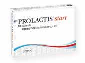 it Prolactis Start Prolactis Start è concepito per la prima fase di ricolonizzazione intestinale al fine di ottenere un rapido riequilibrio della disbiosi.