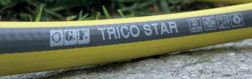 Tubo Trico Star PVC 1 NO TRICOT 2 PVC 3 UV -10 +50 1 2 3 Trico Star - Estrema flessibilità Elastico, gestibile e maneggevole.