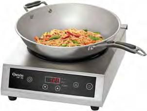 Because there is not heating elements the heat is given all to cooking food without any waste.