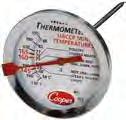 C temperatura temperature 123C +54/+85 Termometro tascabile meccanico ad ago Pocket thermometer mechanical needle Doppia scala: C/F. Sonda inossidabile: 130 mm Ø 4,5 mm.