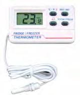 Termometro digitale elettronico Electronic multi-purpose thermometer Ideale per la temperatura di aria, gas, liquidi e materie plastiche.