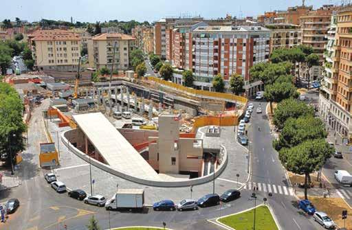 6. La costruzione della stazione San Giovanni con il metodo top-down 7.