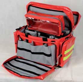 5 BORSE DI EMERGENZA - O PVC RIVESTITO IN PVC 2 tasche laterali 22x18 cm e 11x18 cm 27167 27165 27167 27166 27165 BORSA EMERGENZA - poliestere - rossa - 35x45xh 21 cm 27166 BORSA