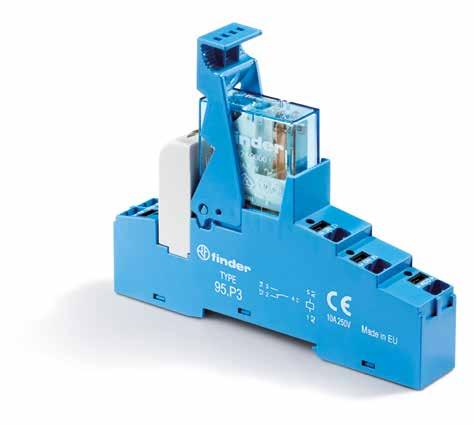 110-230 V AC Forniti con modulo di presenza tensione e protezione