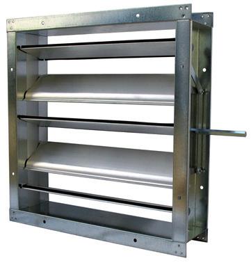 SERRANDE Serie SER 100 DAMPER Code SER 100 Serie/Code SER 100 AL 02 SER 100 AA 03 TELAIO/ FRAME Lamiera di alluminio 20/10 Aluminium 20/10 Lamiera zincata 12/10 Galvanized steel 12/10 PALE/ BLADES