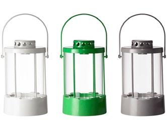 08 1, 99 1, 79 SNOMYS lanterna con base per candela, colori vari
