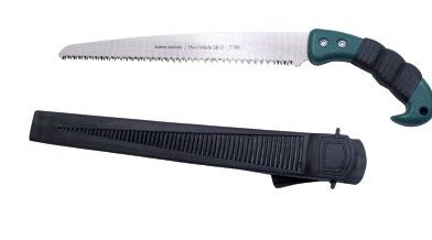 hardened teeth TPR handle ergonomic and no slip grip With scabbard 94966 lama / blade 300 mm Lama curva