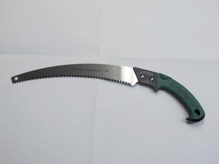 With scabbard 94967 lama / blade 330 mm Lama curva in acciaio SK5 - Cromata Dentatura speciale