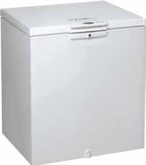 86,5x80x64,2 399 (-140 pari al 35,08%) 129 L WHIRLPOOL CONGELTORE WHIWH2011E Congelatore