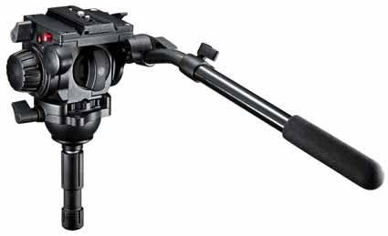 TESTE variabile + molle intercambiabili variabile TESTA VIDEO PRO FLUIDA 519 La testa fl uida Manfrotto 519, è compatta ed allo stesso tempo indicata per usi pesanti, in grado di bilanciare carichi