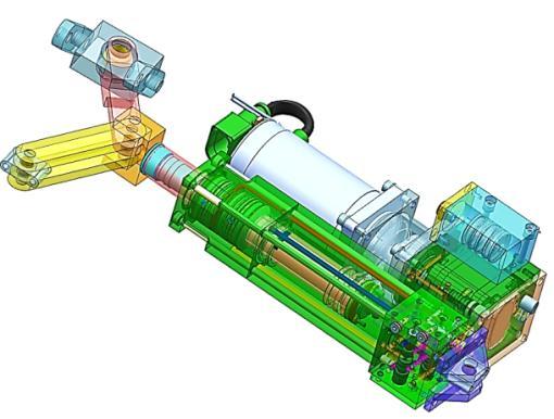 systems Completely sealed hydraulic system without tank