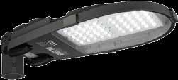 STRATOS P Conformità UNI EN13201 Certificazione Ottica LED Asimmetrica Sx - Dx Specifica per attraversamenti pedonali Tensione ingresso 230 VAC 24 VDC STRATOS N Corpi illuminanti a LED con ottica