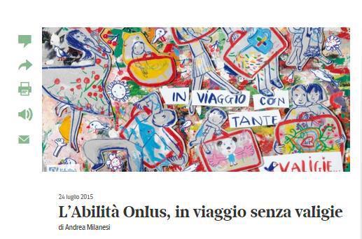 abilità 24/07/ 2015 Sette - Magazine Corriere della Sera In