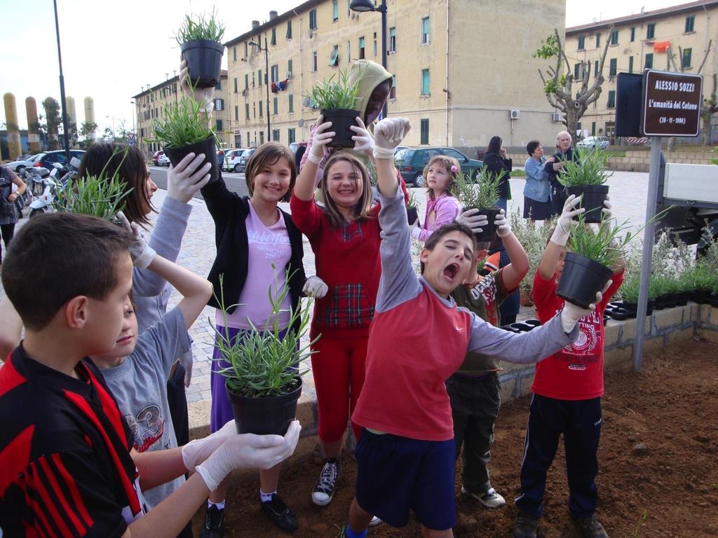 Si co-progettano piccoli progetti di