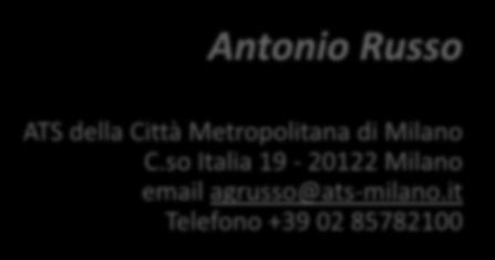 C.so Italia 19-20122 Milano email