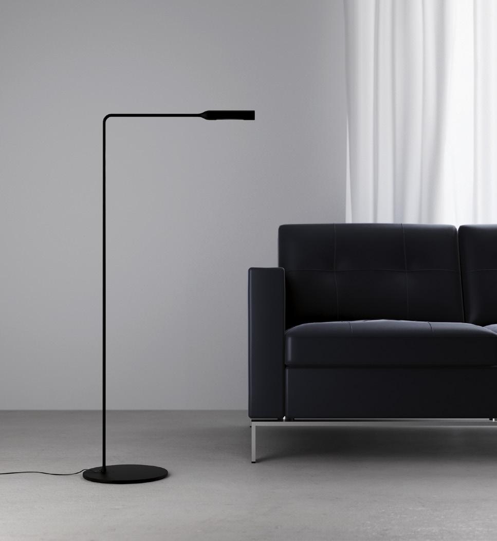 FLO è il risultato della prima collaborazione tra Lumina e Foster+Partners: un design minimalista e senza tempo, fine e curato nei dettagli, discretamente integrato in una linea essenziale.