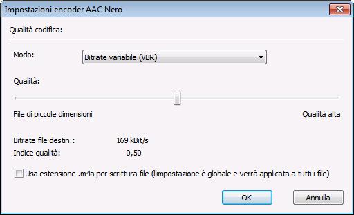 CD audio e file audio Bit privato Bit copyright Scrivi CRC Permetti codifica stereo intensa Permetti mixdown Menu a discesa Riempimento Consente di impostare il bit privato nel file musicale.