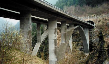 Distribuzione di età dei ponti (Svizzera) Sunniberg, < 10 anni La riparazione